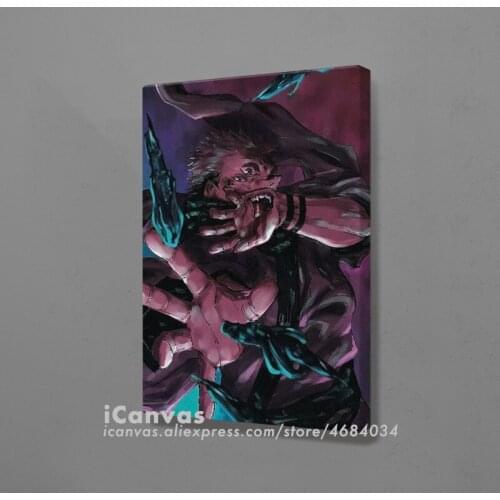 Sukuna Jujutsu Kaisen Anime Decoration Prints Canvas Home Decor Dorm Living Room Bedroom Poster Painting Wall Art
