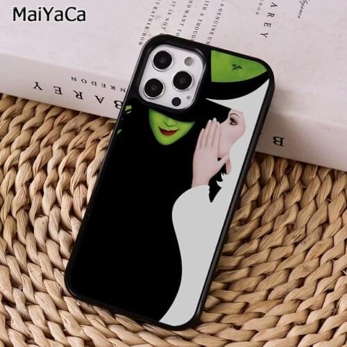 MaiYaCa Wicked Musical Broadway Drama Phone Case For iphone 11 12 mini Pro X XR XS MAX 6S 7 8 Plus 5S SE 2020 Cover coque Shell