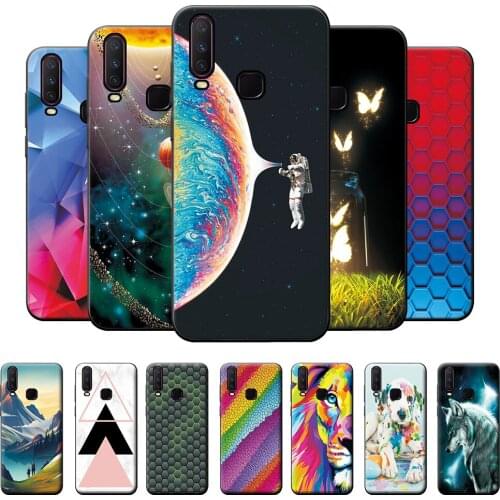 Case For VIVO U3X Case Back Cover For vivo U3X U10 Fashion Soft Silicone Bumper 6.35inch on vivo U10 TPU Phone Case For VIVO U10