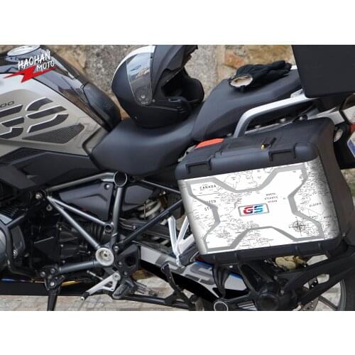 For BMW Vario Case Protector Sticker 2013-2020 R1200GS R1250GS ADV LC Side Box Decoration Stickers