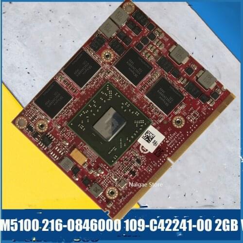 Firepro M5100 216-0846000 109-C42241-00 2GB DDR5 VGA Video graphic Card CN-05FXT3 5FXT3 for DELL Precision M4800 M4700 M4600