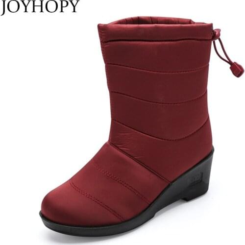 JOYHOPY Women's Wedge Ankle Boots