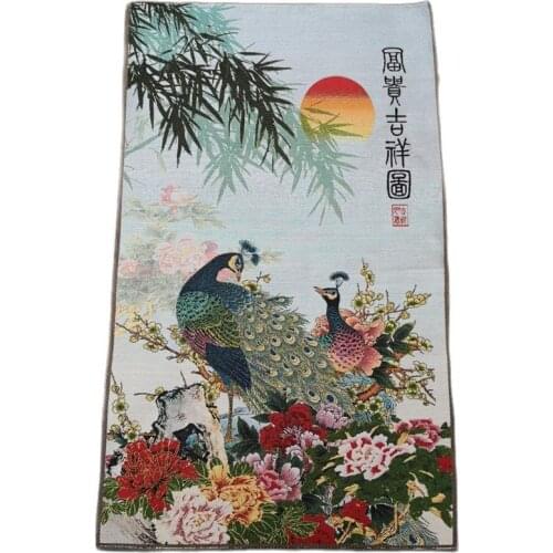 China old Tibet silk Thangka like hanging painting fengshui Lucky picture