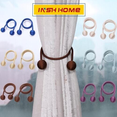 Creative DIY curtain strap. Round head twist band. Simple modern curtain accessories