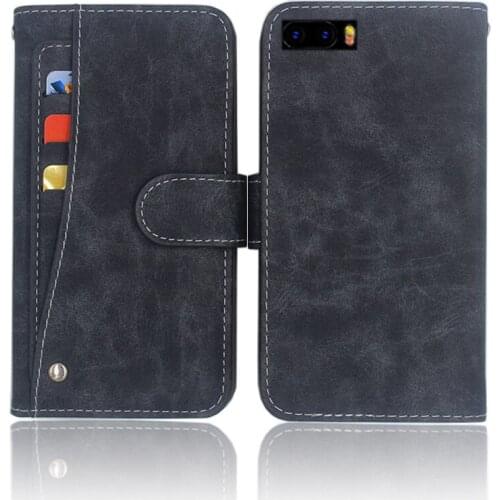 Hot! Bluboo S1 Case High quality flip leather phone bag cover case for Bluboo S1 with Front slide card slot
