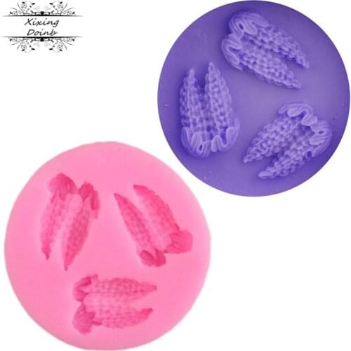 Small vegetables corn molds cake decorating tools mills silicone candy Philip polymer clay mold