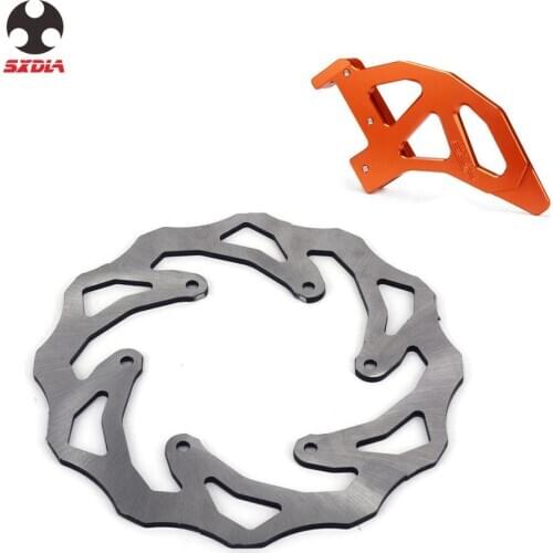 Motorcycle 220mm Rear Brake disc Rotor Guard Cover For KTM SX EXC XC XCW 125 150 200 250 300 350 400 450 500 502 530 2006-2019