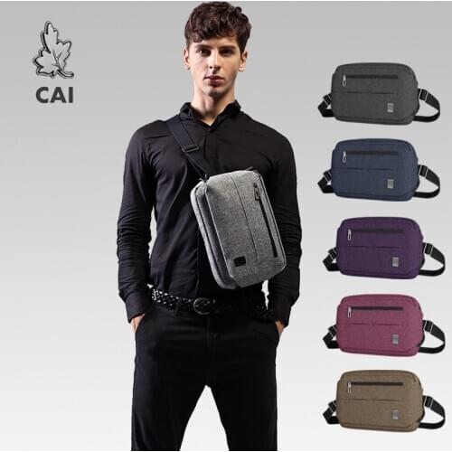 CAI Fashion multicolor Messenger Shoulder Bag Women/Man Casual Waterproof ChestPack Cross Body Sling Bags Travel CrossbodyBags