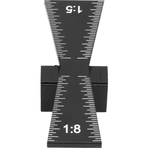 Aluminum Woodworking Dovetail Marker Gauge Dovetail Guide Tool For Wood 1:5 1:8