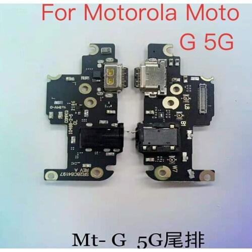 1PCS New For Motorola Moto G 5G USB Charging Dock Jack Plug Socket Port Connector Charger USB Board Flex Cable