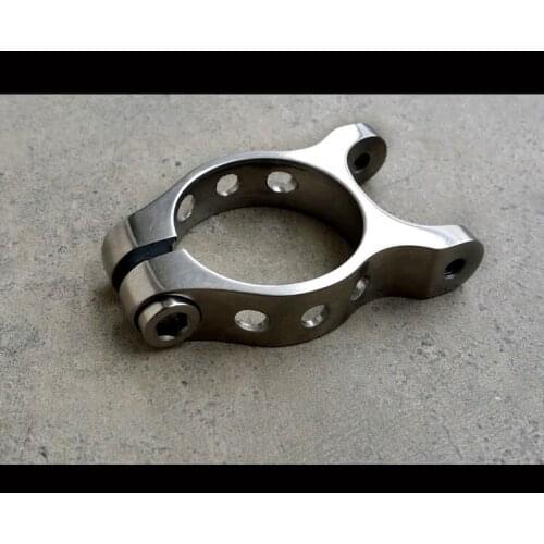 NEW 31.8/34.9mm double-head titanium alloy seat tube bundle titanium alloy seat clamp Titanium alloy