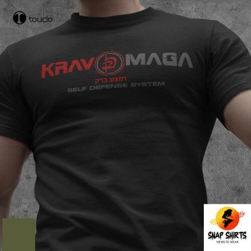 New Krav Maga Israel Self Defense System Combat Martial Arts Mma Army T-Shirt