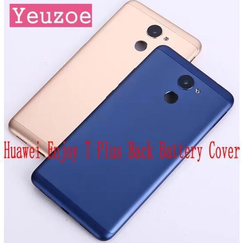 Official Original Metal Case for Huawei Enjoy 7 Plus Back Battery Cover Housing Replacement Parts for huawei Enjoy 7plus 5.5"