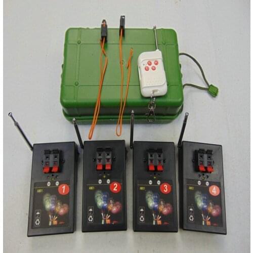 Transmitter Party DMX Stage 4 Cues fireworks Remote Festive Party new year use Supplies waterproof controller electric wire