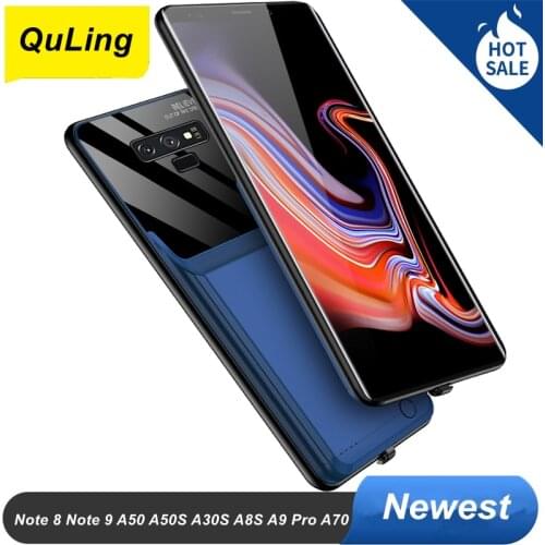 QuLing 10000 Mah Battery Case For Samsung Galaxy Note 8 Note 9 A50 A50S A30S A8S A9 Pro A70 Battery Charger Case Power Bank