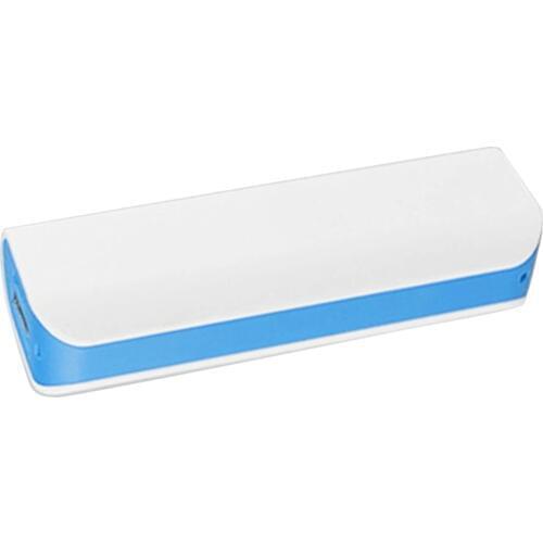 Blue Power Bank Shell Free Welding USB Ports Power Bank PCB Charger Case DIY Kits Powered By 2600mAh 18650 Battery