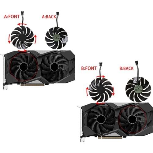 T129215SU 85mm Cooling Fan Cooler for Gigabyte Geforce GTX 1050 1050TI 1060 1070