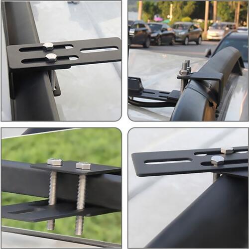 Universal Car Luggage Mounting Bracket Vehicle Spotlight Strip Light Stand Roof Bag Rack Easy to Install for SUV Off Road Vehicl