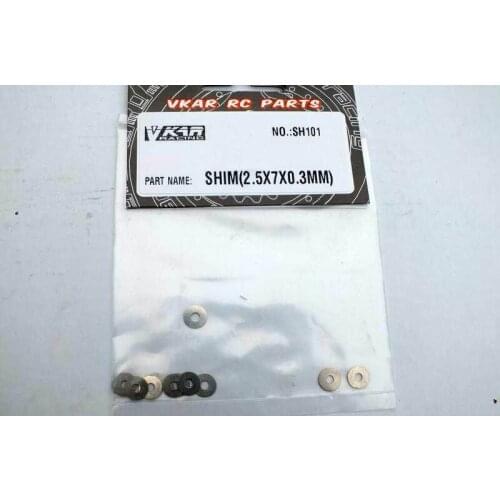 Vkar racing 1/10 V.4B Buggy & Bison RC CAR PARTS SHIM (2.5X7X0.3MM) SH101