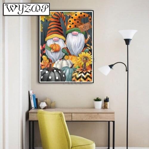5D Diamond Mosaic Cartoon Needlework 5D Diamond Painting Thanksgiving Mosaic Cross Stitch Kits Bead Embroidery Wall Art 20210804