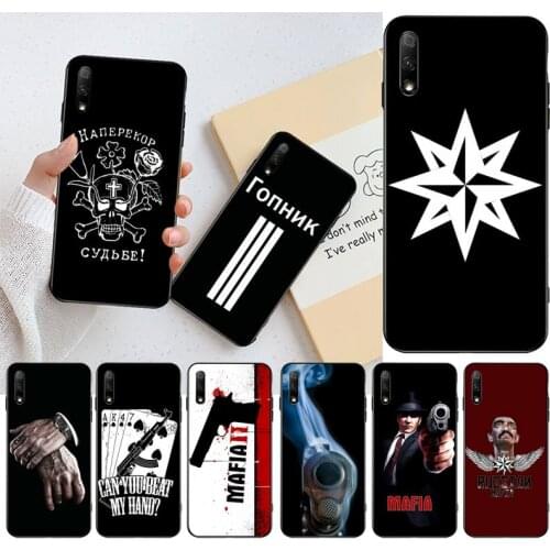 Russian Mafia Art Phone Case For Huawei Nova 6se 7 7pro 7se honor 7A 8A 7C Prime2019