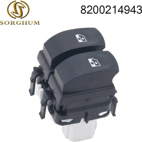 For Renault Clio III Modus Twingo II 2005 2006 2007 2008 2009-2019 High Quality Electric Window Lift Control Switch 8200214943