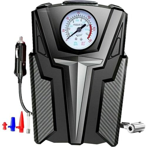 Electric Tire Inflator for Car Bike Motorcycle Balls Auto Pump Shut Off Portable Air Compressor Portable Tire Pump