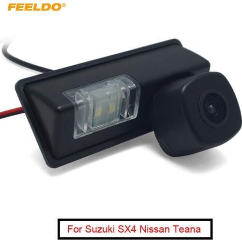 FEELDO 1Set Special Car Rear View Backup Camera For Suzuki SX4 Nissan Teana Sylphy Tiida Sedan Coupe Camera #FD-4818