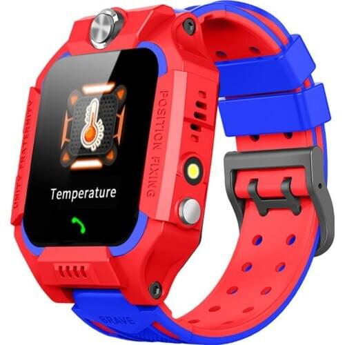 FZ6 1.44inch Thermometer LBS Positioning 2G SIM Call Camera Kids Smart Watch