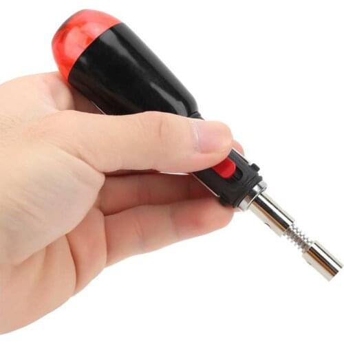 HT-1938 Pen Type Gas Soldering Iron High Capacity Flame Butane Torch Tool for Outdoor Use
