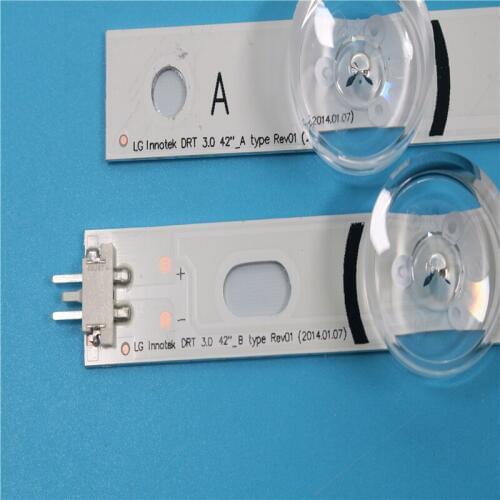 LED Backlight strip 8 Lamp For LG 42 inch TV INNOTEK DRT 3.0 42" 6916L 1709B 1710B 1957E 1956E 6916L-1956A 6916L-1957A 42LB561v