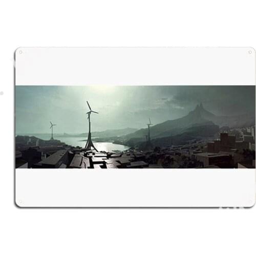Dishonored 2 Karnaca Metal Signs Wall Mural Party Design Garage Decoration Tin sign Posters