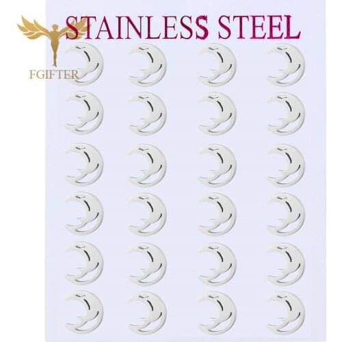 Fashion Cross Stud Earrings Punk Jewelry For Cool Women Girl Men Friendship Gifts Stainless Steel Woman Ear Piercing Earing