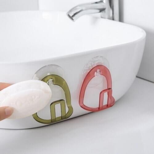 New Suction Cup Sink Drain Sponge Storage Rack Durable Sink Strong Soap Rack For Home Punch-free Drain Rack Shelf For Kitchen