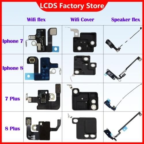 Original Wifi Bluetooth NFC WI-FI GPS Signal Antenna Flex Cable Cover Replacement Repair Spare Parts For Iphone 7 7Plus 8 8Plus