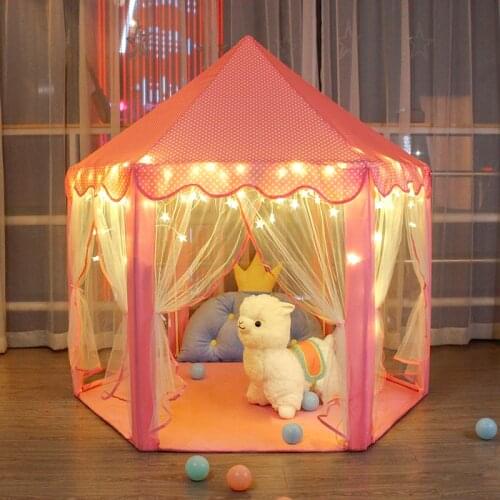 Baby Play House Game Tent Toys Ball Pit Pool Portable Kids Princess Folding Tent Castle Gifts Tents For Children Girls Boys
