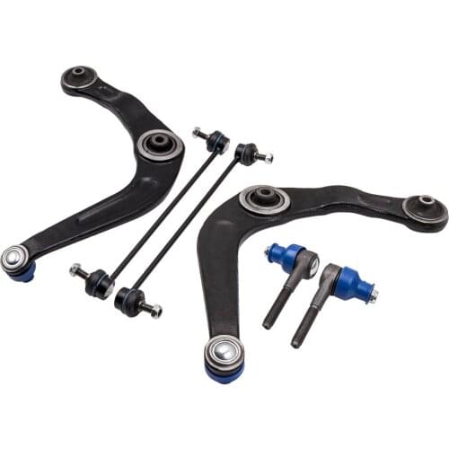 WISHBONE CONTROL ARM FRONT DROP LINK & TIE ROD END SUSPENSION For PEUGEOT 206 1998-07