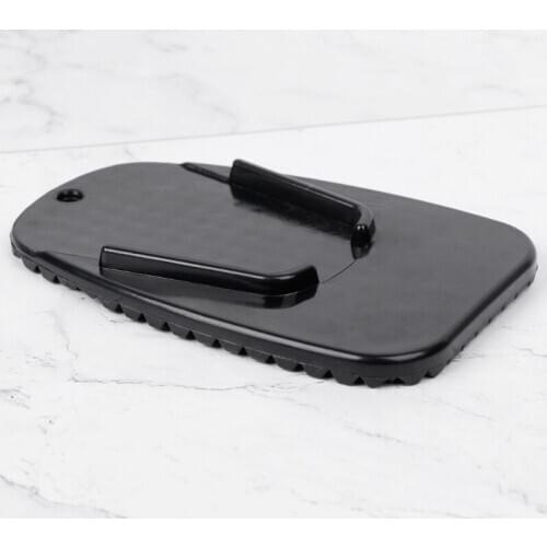 Motorcycle Bike Kickstand Side Kick Stand Pad Plate Base For Yamaha Honda Harley
