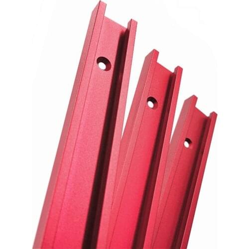 Aluminium Alloy T track Slot Miter Track Jig Fixture T-Slot Miter Track Stop for Carpenter Manual Router Table Woodworking Tools