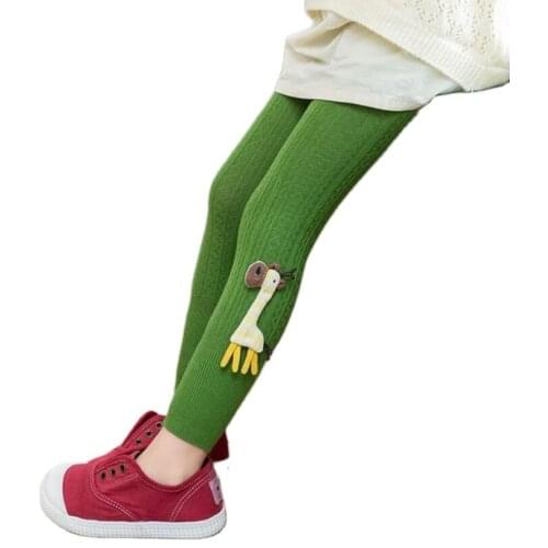 Spring girls leggings 1-9Y baby girls pants skinny ankle-length children cute trousers little kids outwear toddler leggings pant
