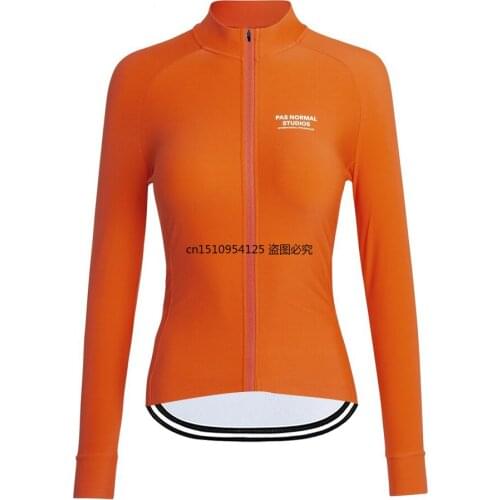 Women Spring Autumn Cycling Jersey MTB Bike Jersey Shirt Long Sleeve PNS Pro Team Cycling Top Bicycle Wear Ropa Maillot Ciclismo