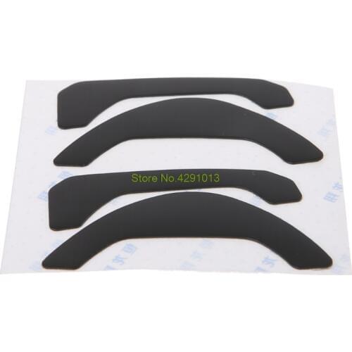 2 Sets 0.6mm Thickness Replacement Mouse Feet Mouse Skates for ROCCAT KONE Pure Drop Shipping Support