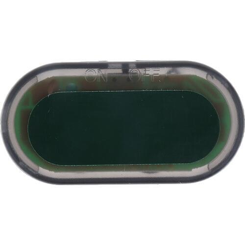 Solar Powered Car Alarm LED Light Warning Anti Theft Flasher Blinker