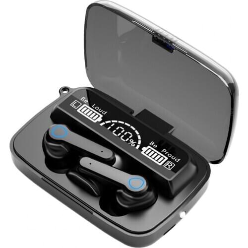 Bluetooth Earphone Wireless Waterproof M19 TWS Sport Bluetooth V5.1 Earbud Headphone Outdoor Home Gaming Headset With Mic