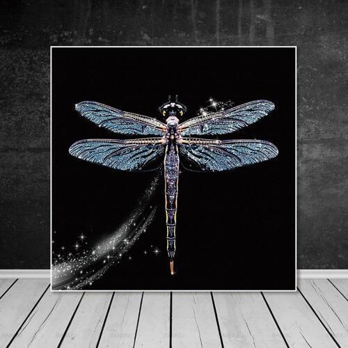 Insect picture Dragonfly Diamond Painting 5D diamond mosaic full square drill diamond embroidery cross stitch home decor