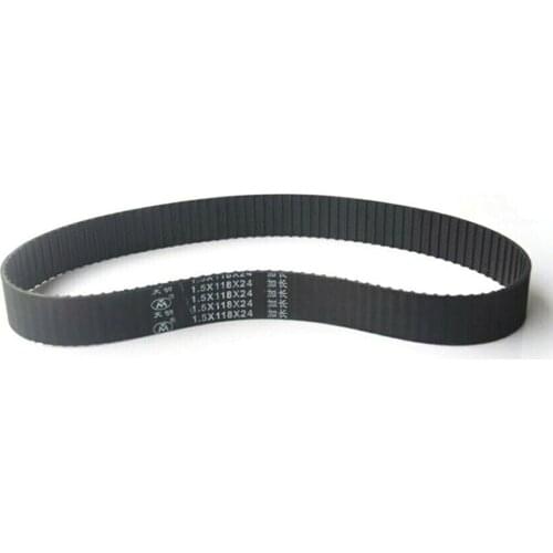 1X CNC EDM Wire Cutting Barrel Synchronous Wheel Rubber Belt 100-120 Teeths