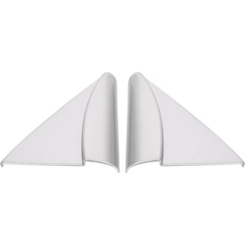 For Nissan Navara NP300 2015-2020 Car Interior Window A-Pillar Speaker Horn Cover Trim Frame Sticker Accessories, Silver