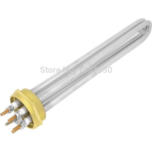 3U Shaped 10mm Bar Dia Electric Heating Water Heater Element 380V 9000W