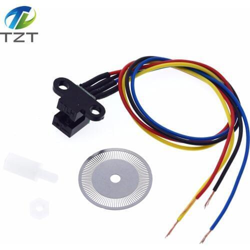 Photoelectric Speed Sensor Encoder Coded Disc Code Wheel For Freescale Smart Car 5V For Arduino DIY