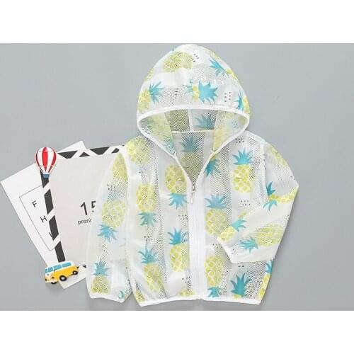 IENENS Kids Baby Coat Boys Girls Jacket Hoodies Sun Protection Clothes Children Boy Hooded Clothing Beach Jackets Coats